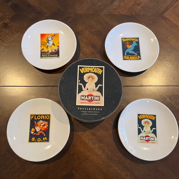 Pottery Barn Kitchen Pottery Barn Cocktail Vermouth Martini 8